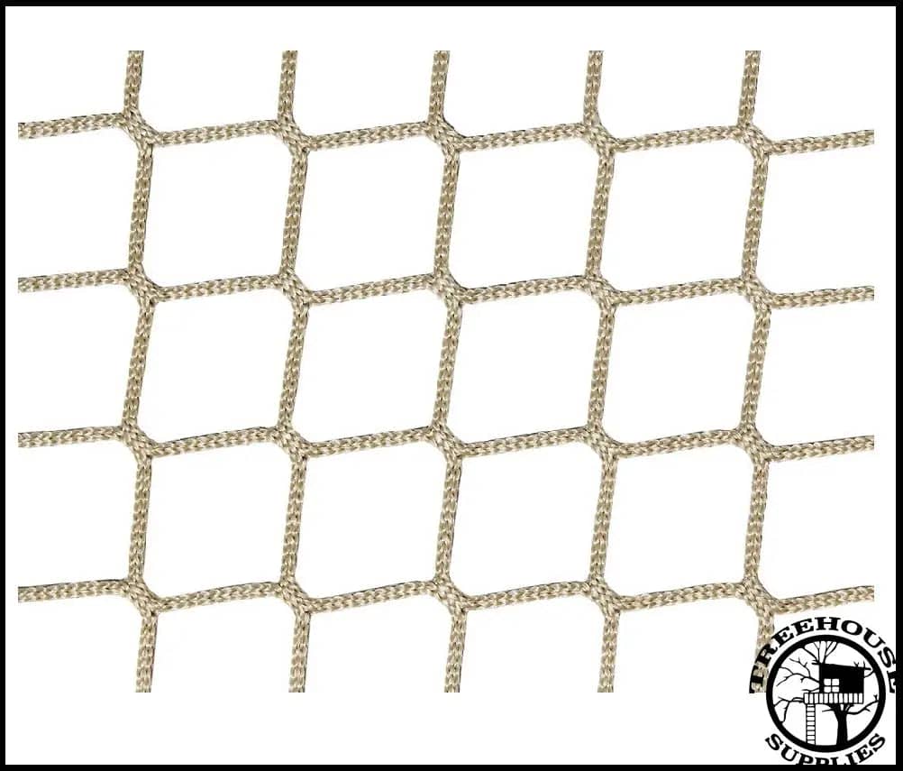 KNOTLESS 2-1/2" SQUARE NETTING- 75 S.F. MINIMUM - SEALED EDGES - Treehouse Supplies