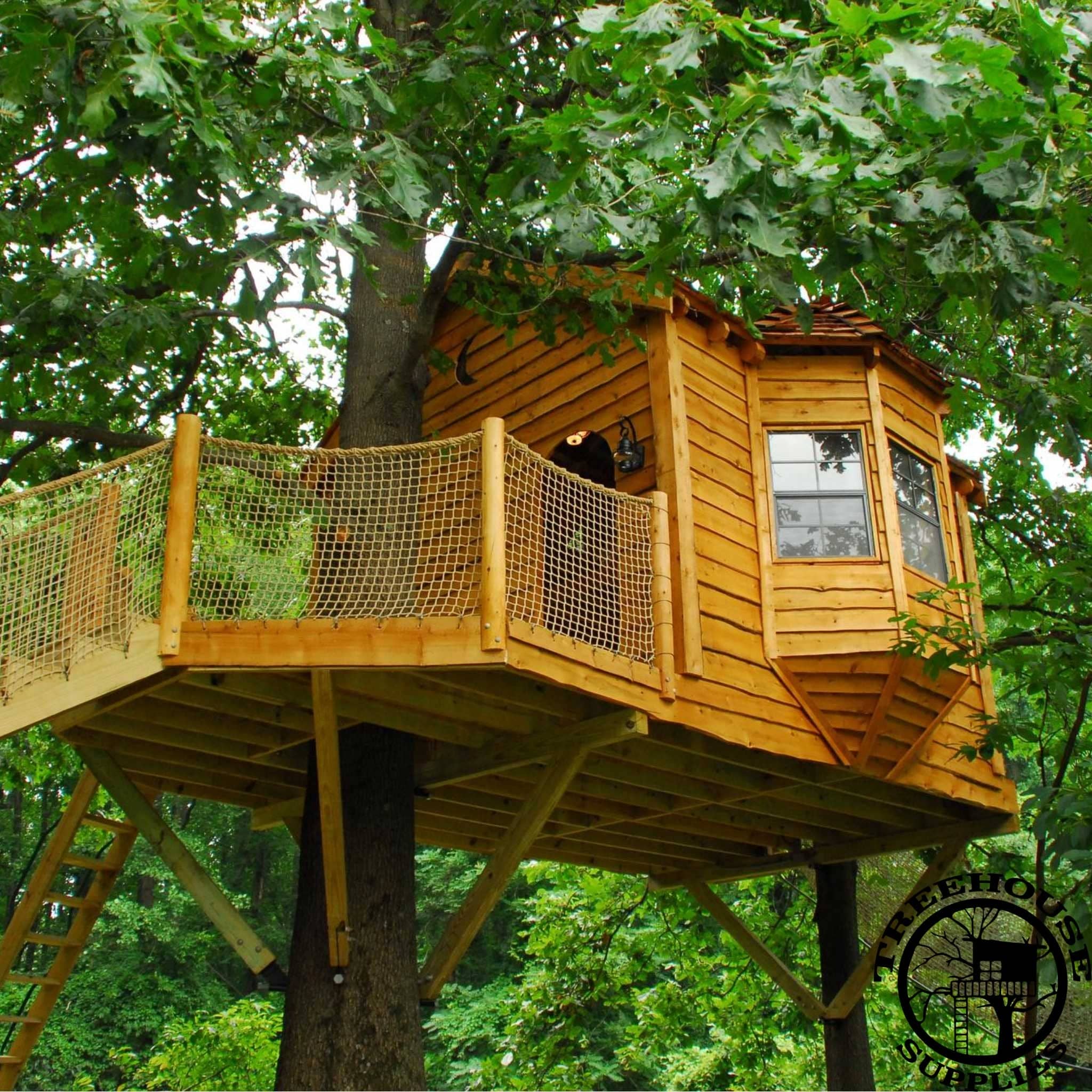 8' X 14' RECTANGULAR TREEHOUSE PLAN - Treehouse Supplies