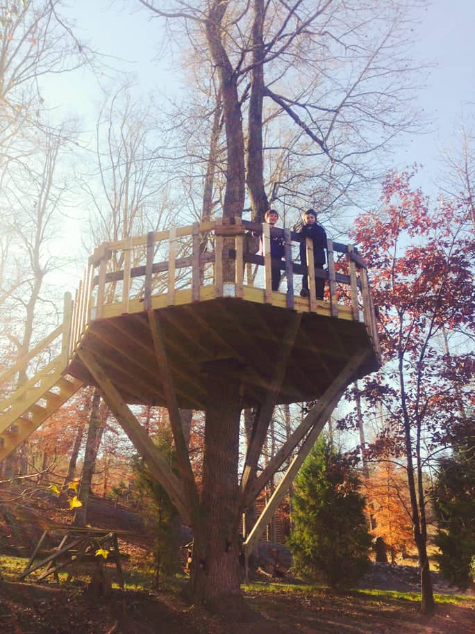 THE BLACK HILLS: 16' Octagon Treehouse Kit