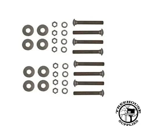 CARRIAGE BOLTS - MULTIPLE SIZES - Treehouse Supplies