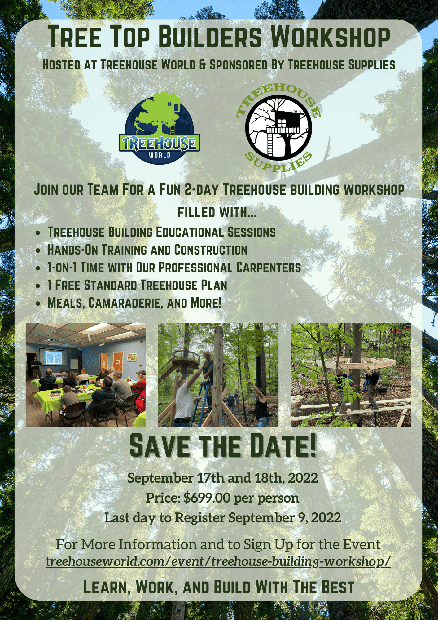 Treehouse Building Workshop