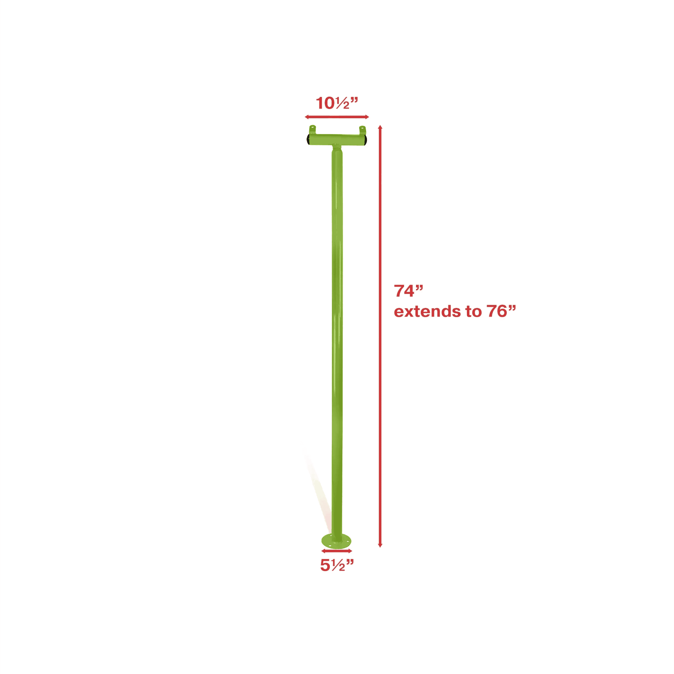 SCOOP SLIDE SUPPORT - RESIDENTIAL - 6'-6" - Treehouse Supplies